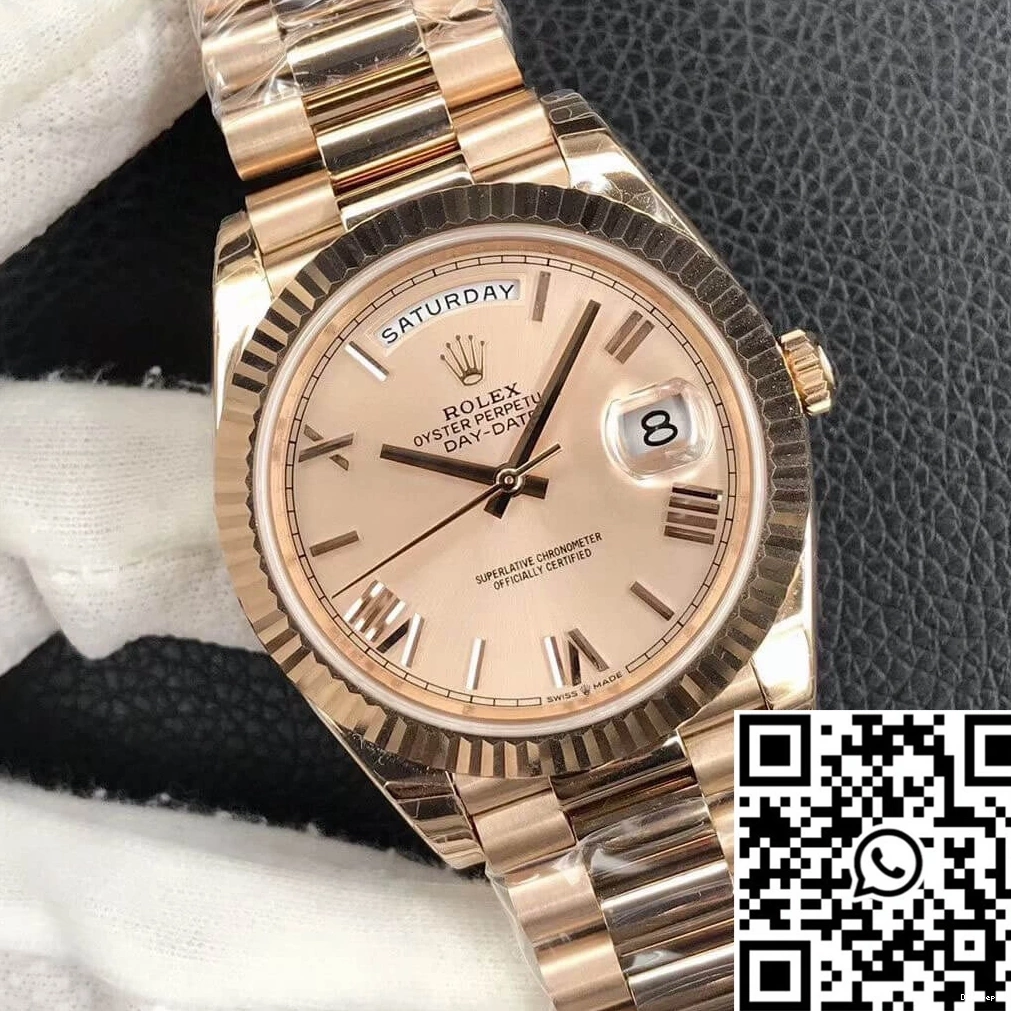 973 Rolex EW RelaxedFit Factory M228238-0006 Rose Day-Date Gold 0822